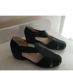 Classic Editions leather Women's Shoes black Size 8